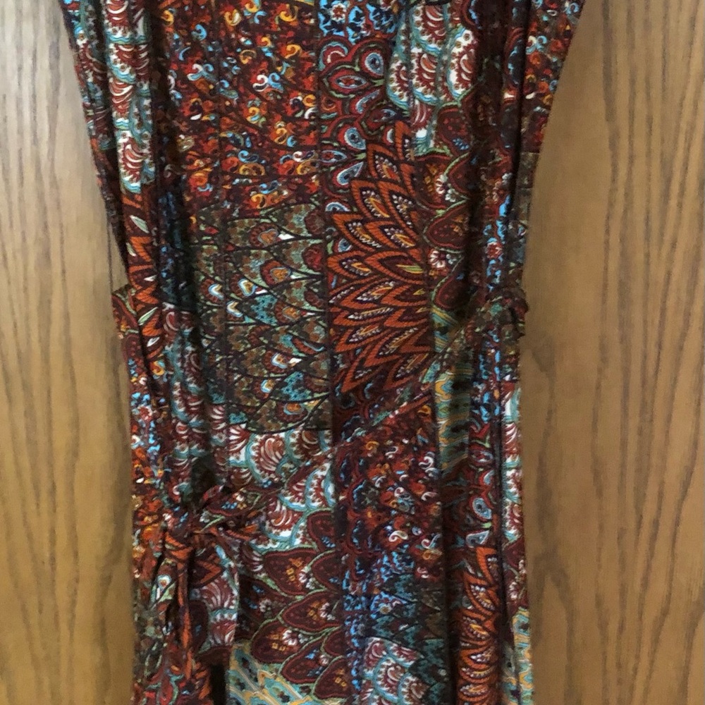 Bohemian Paisley Maxi Dress
